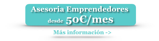 Asesoria emprendedores 50 euros mes