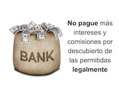 intereses por descubiertos