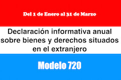Declaración informativa anual 720