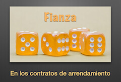 depositar la fianza del alquiler