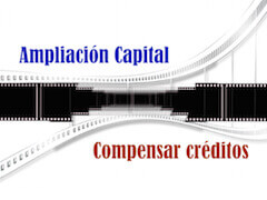 Ampliacion capital compensar credito