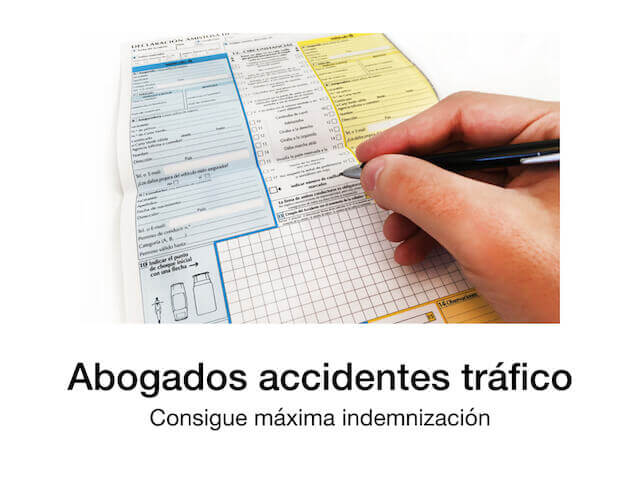 Abogados accidentes de tráfico - Reclama la máxima indemnización