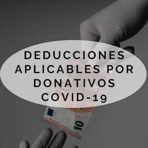 Deducción donativos COVID-19